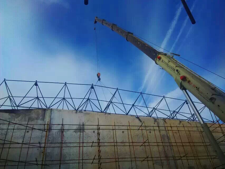 梧州食堂网架结构工程